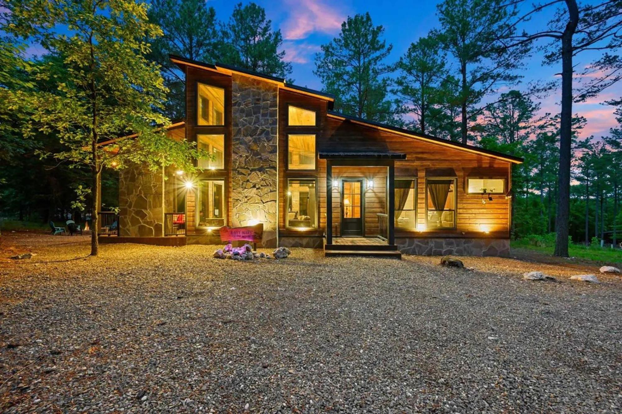 Luxury Cabin In The Woods With Hot Tub And Yard Games! Broken Bow Exteriör bild