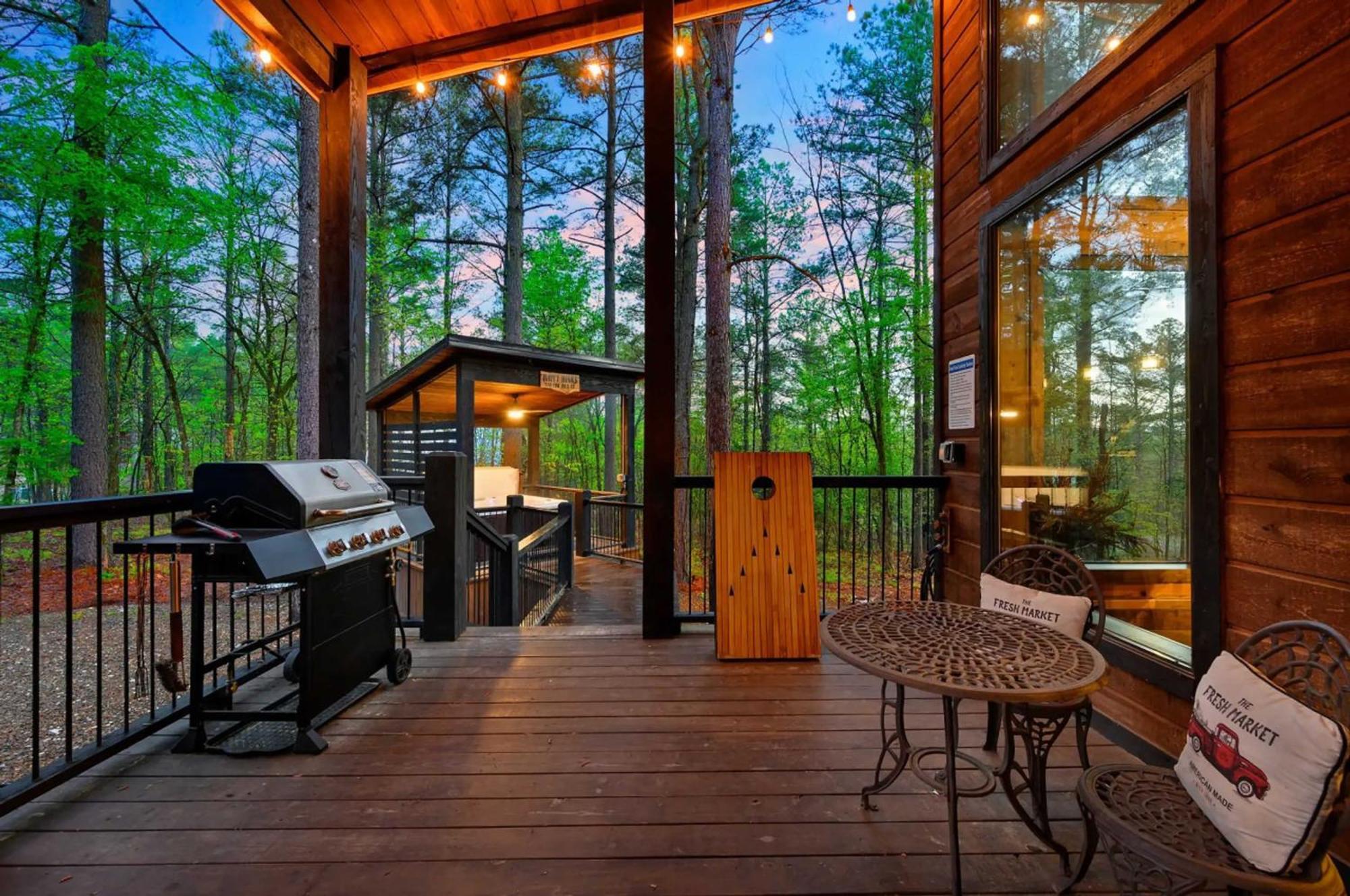Luxury Cabin In The Woods With Hot Tub And Yard Games! Broken Bow Exteriör bild